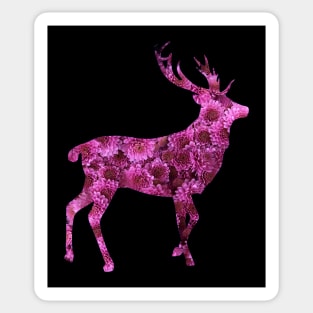 deer florish Sticker